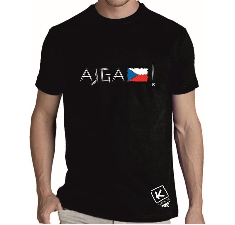 Moška majica AJGA ČEHA