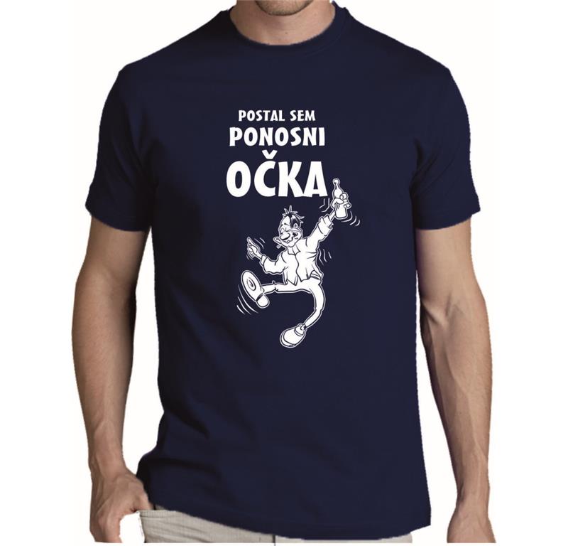 Moška majica PONOSNI OČKA