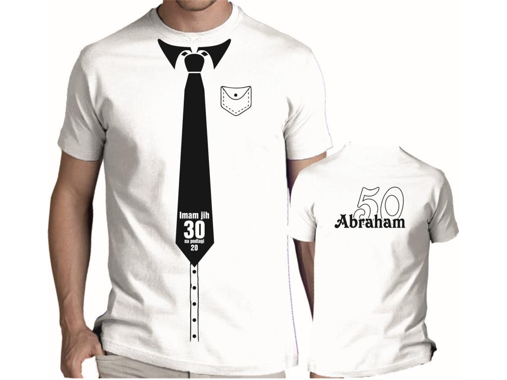 Moška majica ABRAHAM KRAVATA