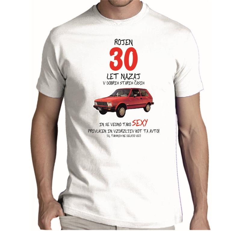 Moška majica 30 LET NAZAJ