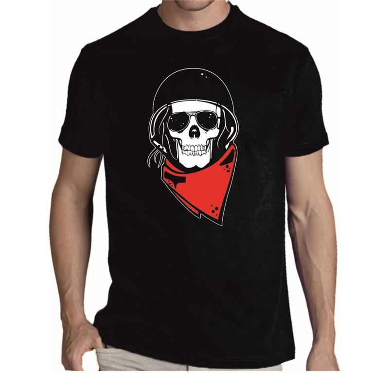 Moška majica MOTOSKULL