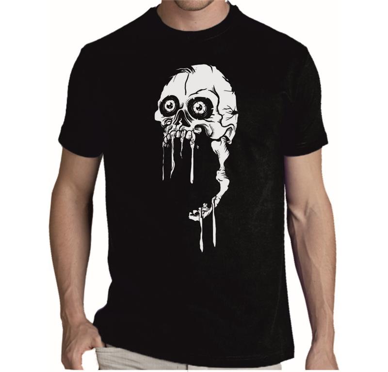Moška majica ZOMBIE SKULL