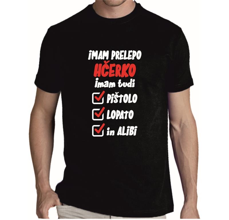 Moška majica PRELEPA HČERKA
