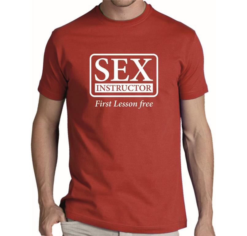 Moška majica SEX INSTRUCTOR