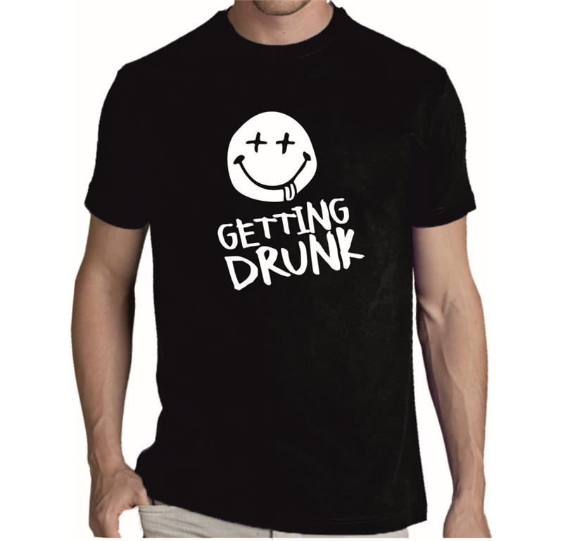 Moška majica GETTING DRUNK