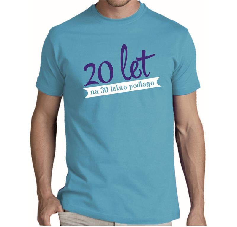 Moška majica 30 LET PODLAGE