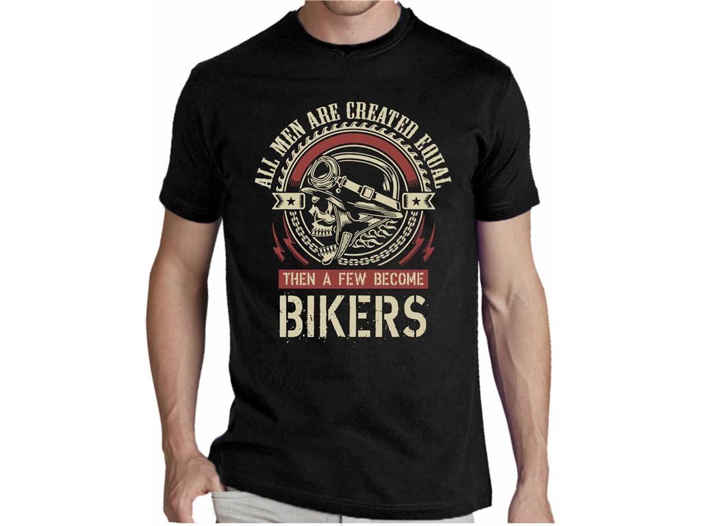 Moška majica A FEW BECOME BIKERS