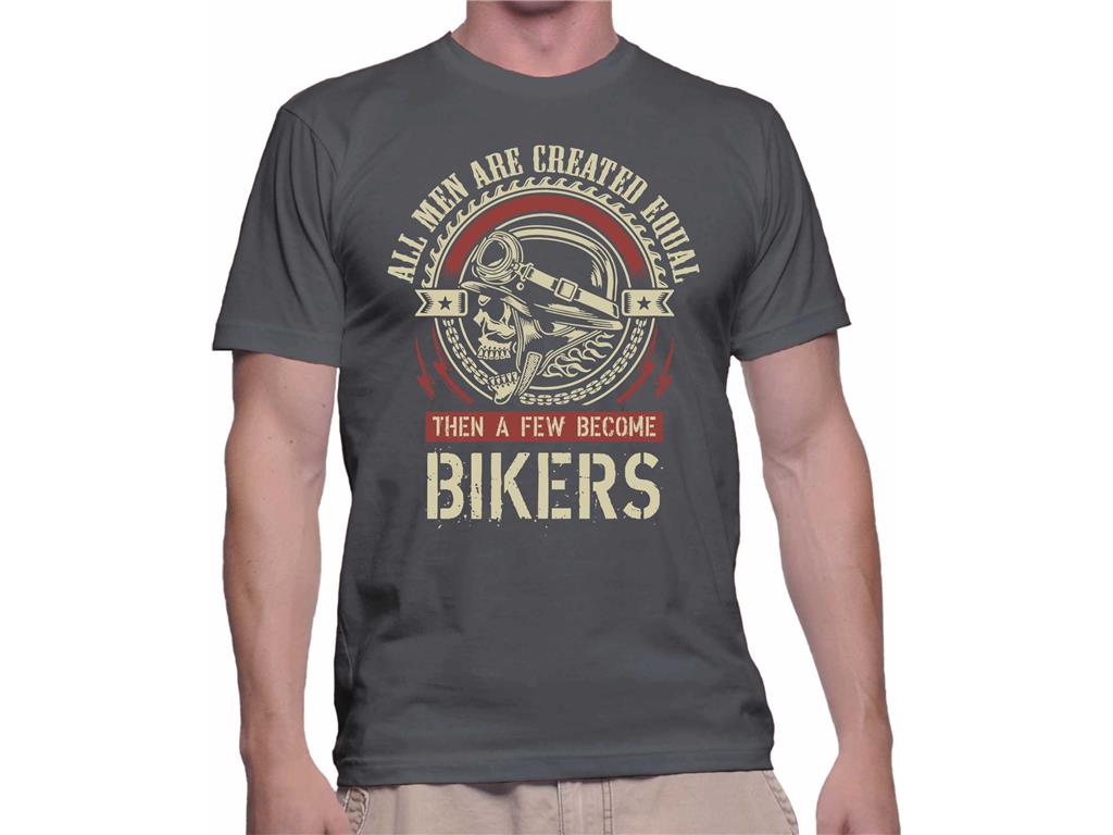 Moška majica A FEW BECOME BIKERS