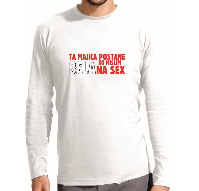 M. majica dolg rokav MISLIM NA SEX