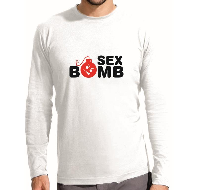 M. majica dolg rokav SEX BOMB