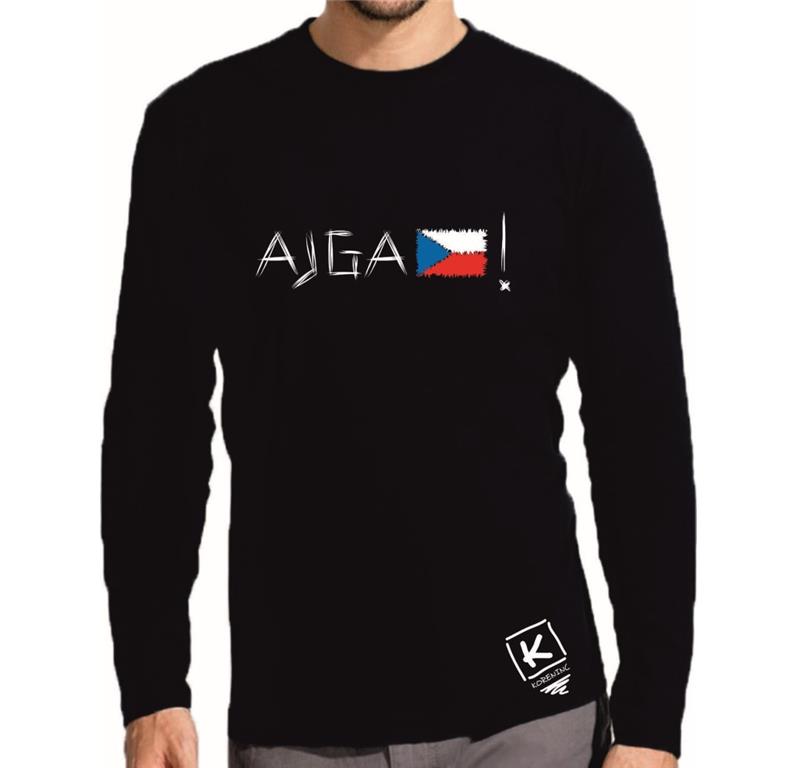 M. majica dolg rokav AJGA ČEHA