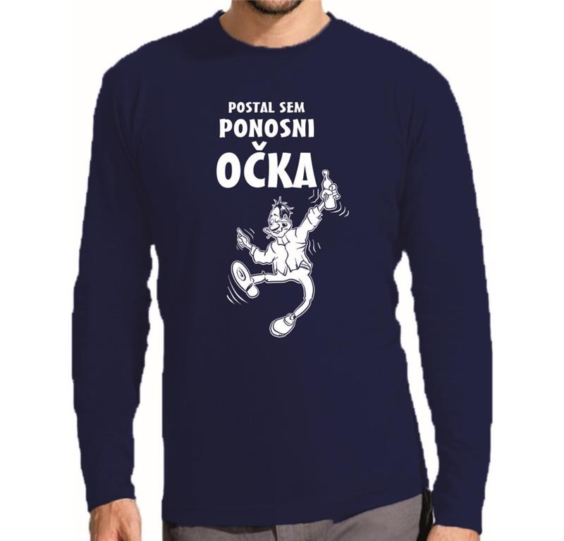 M. majica dolg rokav PONOSNI OČKA