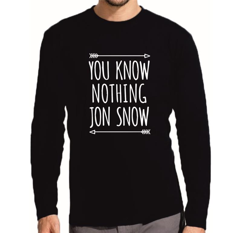 M. majica dolg rokav JON SNOW