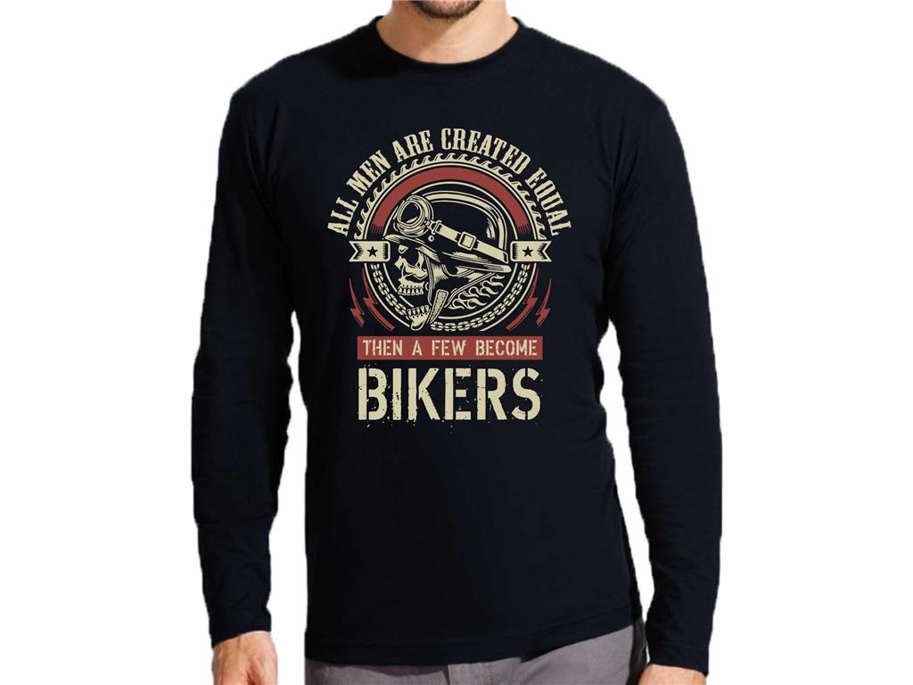 Moška majica A FEW BECOME BIKERS