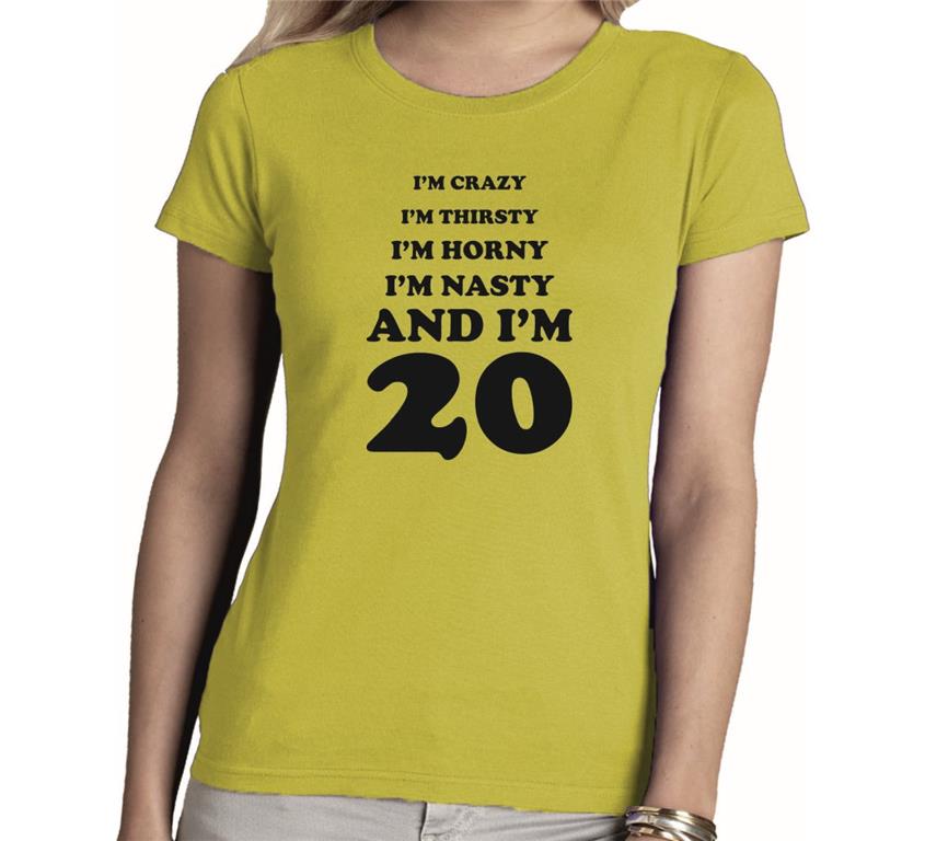 Ženska majica I'M 20