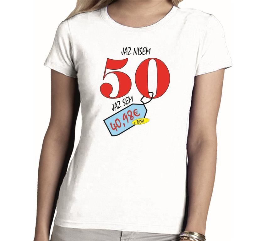 Ženska majica NISEM 50 + DDV