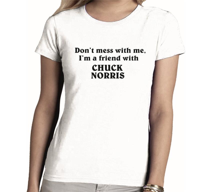 Ženska majica CHUCK NORRIS FRIEND