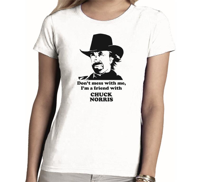Ženska majica DON'T FUCK WITH CHUCK