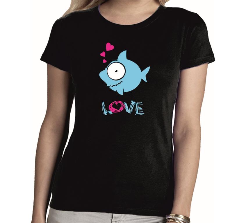 Ženska majica FISH LOVE