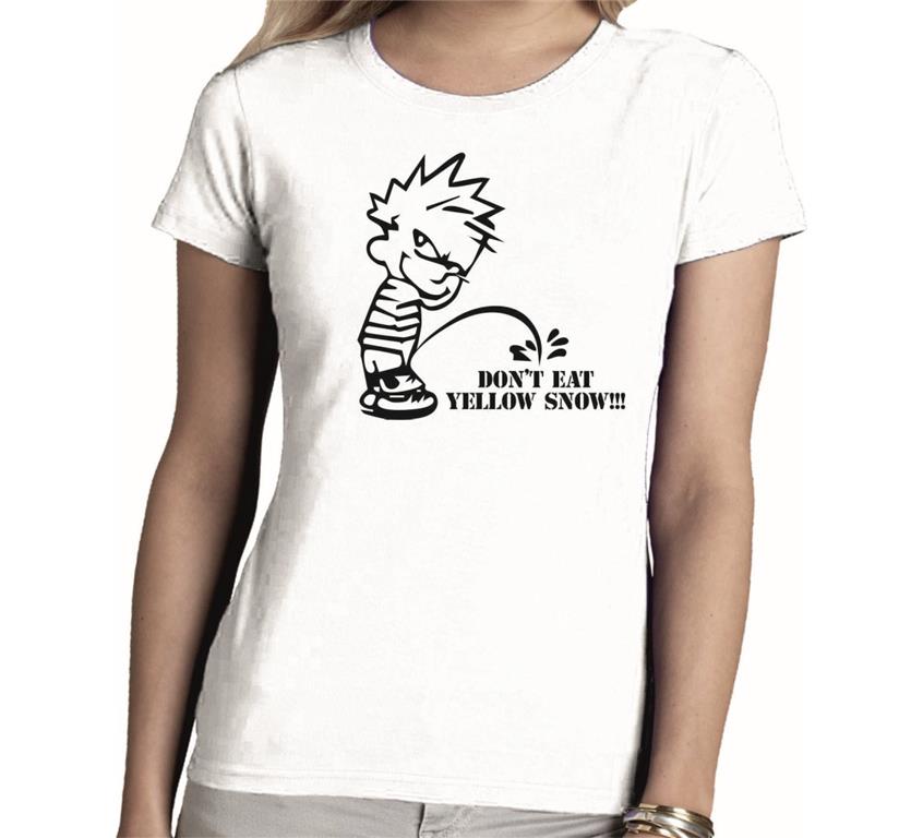 Ženska majica DON'T EAT YELLOW SNOW