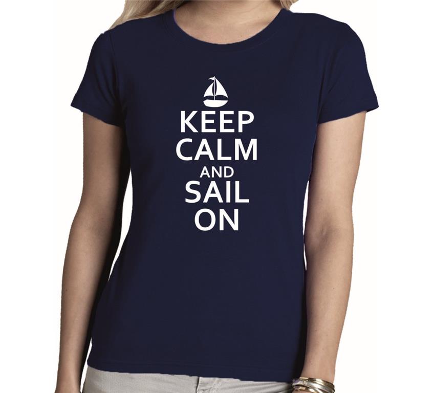 Ženska majica KEEP CALM SAIL