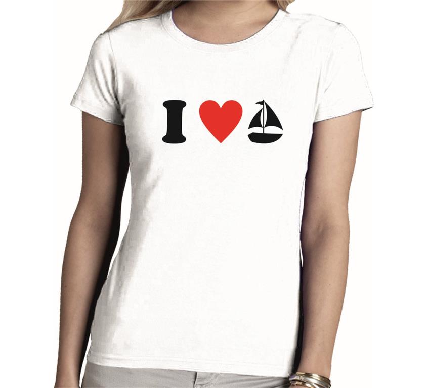 Ženska majica LOVE TO SAIL
