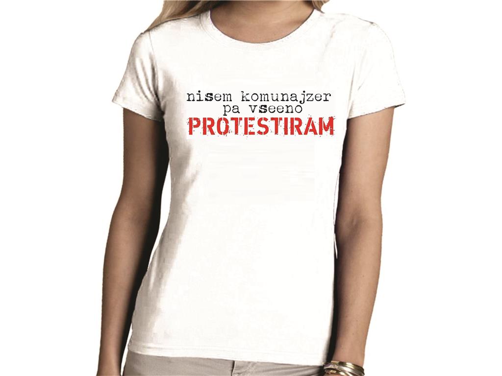 Ženska majica PROTESTIRAM