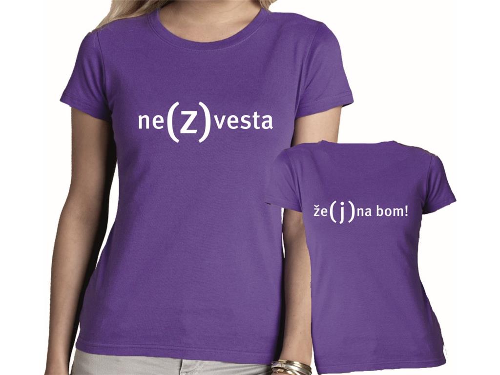 Ženska majica NE(z)VESTA ŽE(j)NA