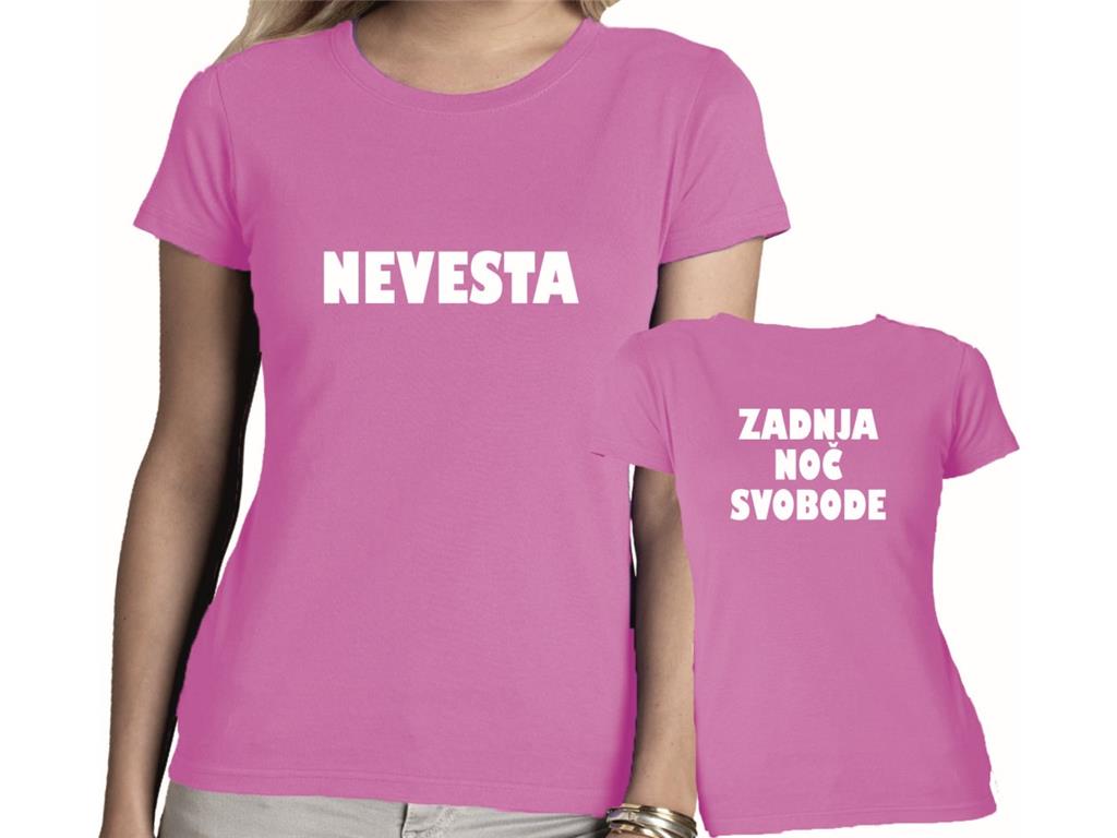 Ženska majica ZADNJA NOČ SVOBODE