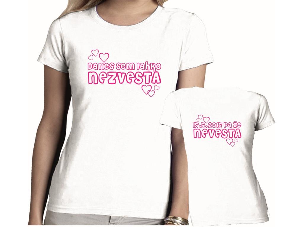 Ženska majica DANES NEZVESTA