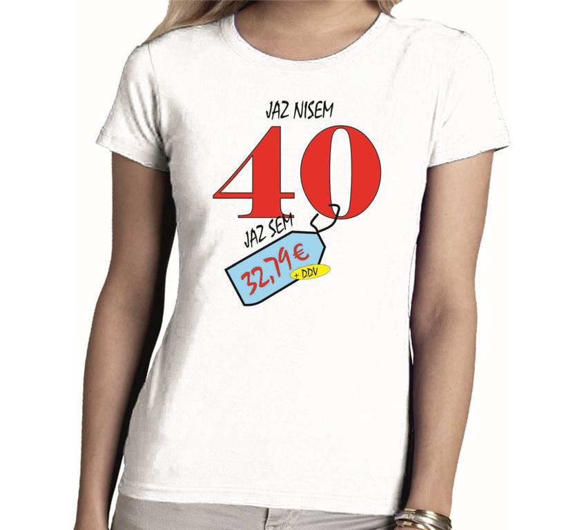 Ženska majica NISEM 40 + DDV