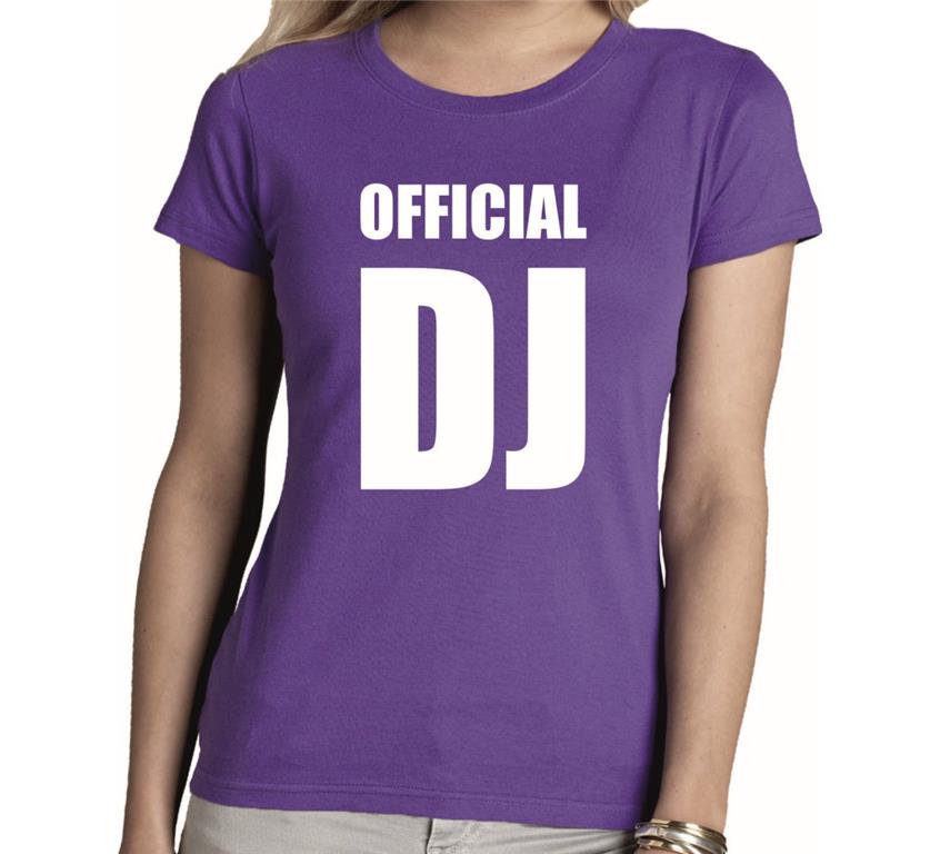 Ženska majica OFFICIAL DJ