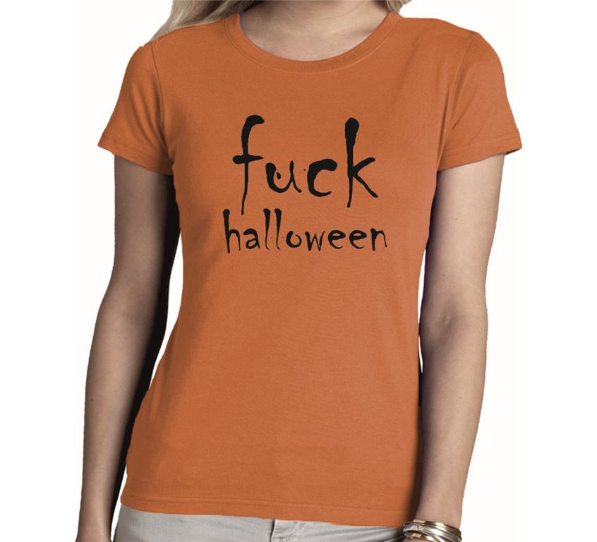 Ženska majica FUCK HALLOWEEN