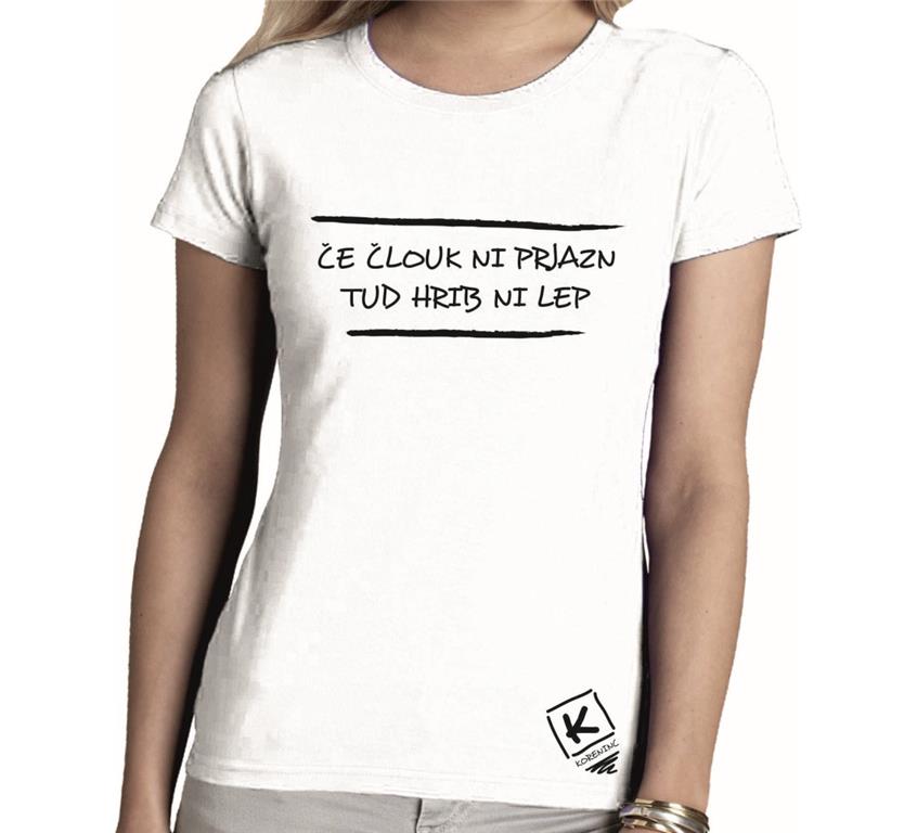 Ženska majica HRIB NI LEP