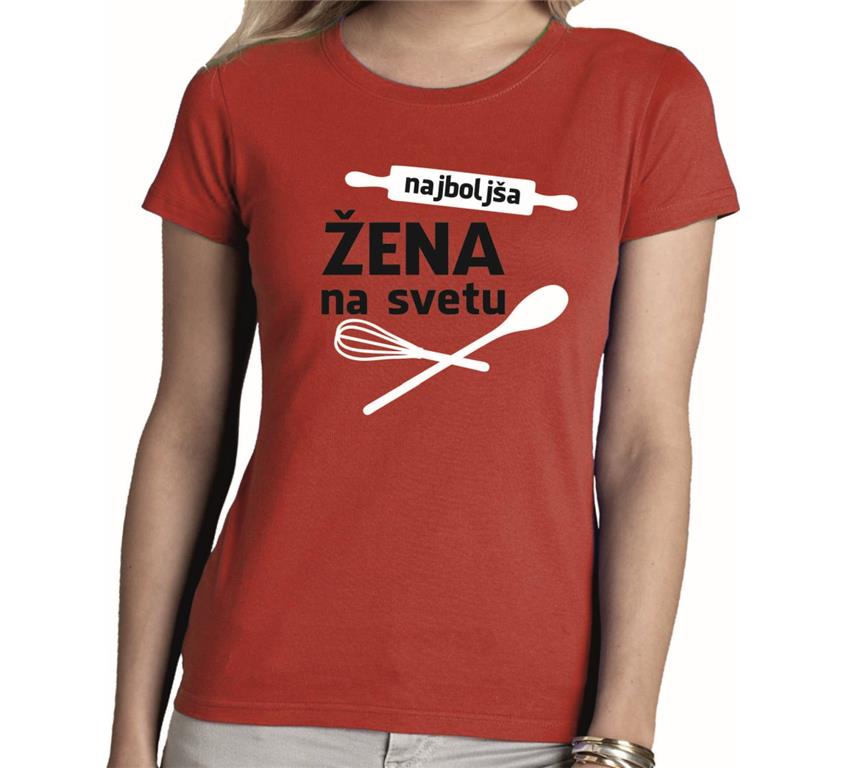 Ženska majica NAJBOLJŠA ŽENA