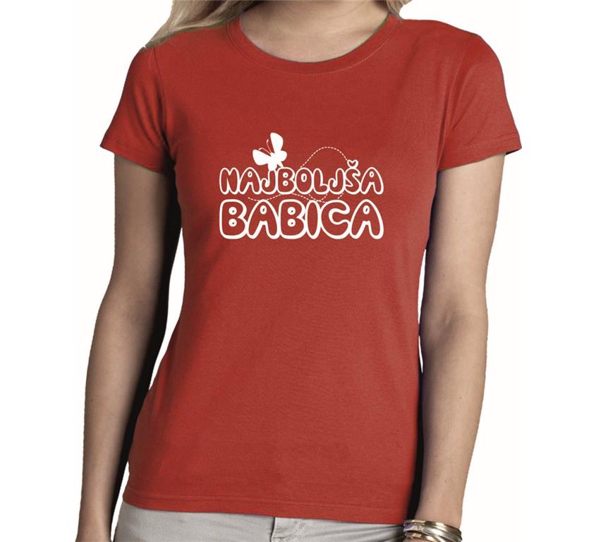 Ženska majica NAJBOLJŠA BABICA