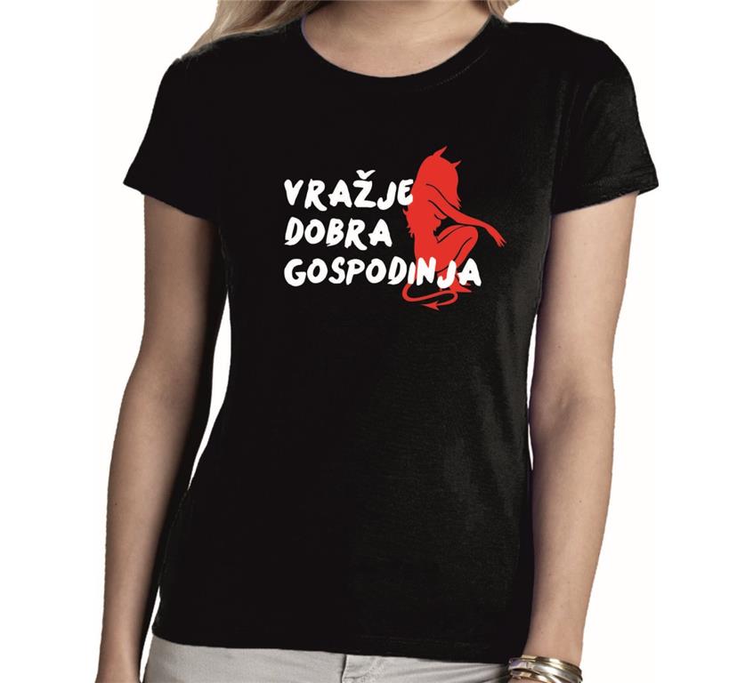 Ženska majica VRAŽJA GOSPODINJA
