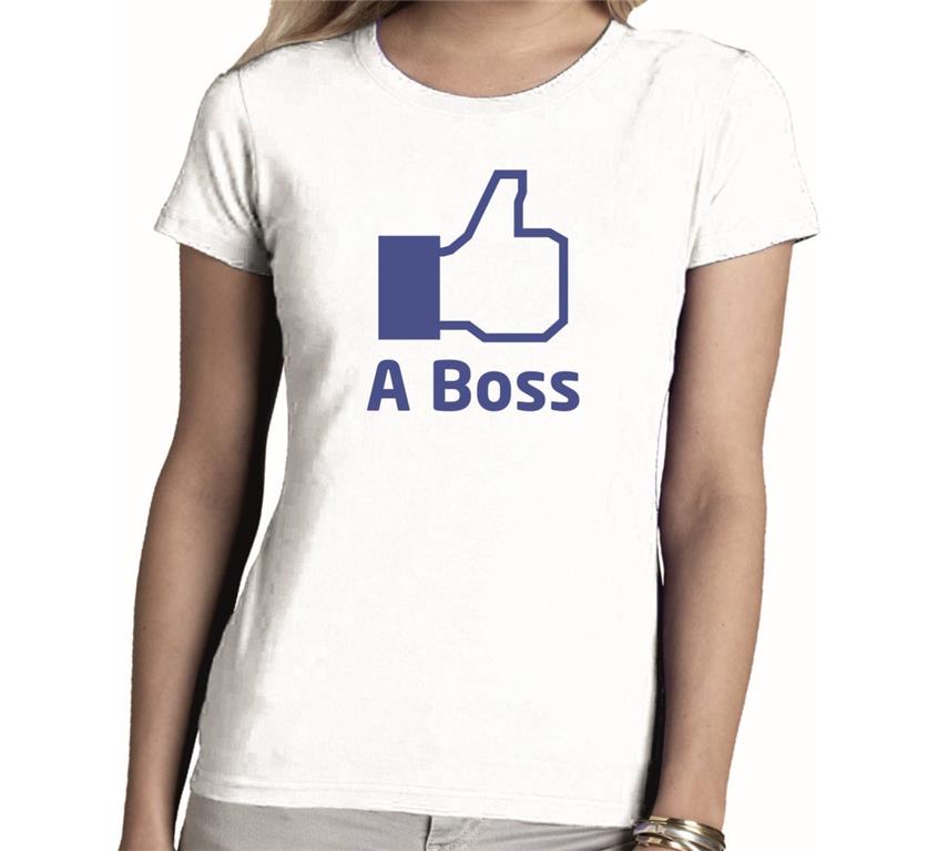 Ženska majica LIKE A BOSS