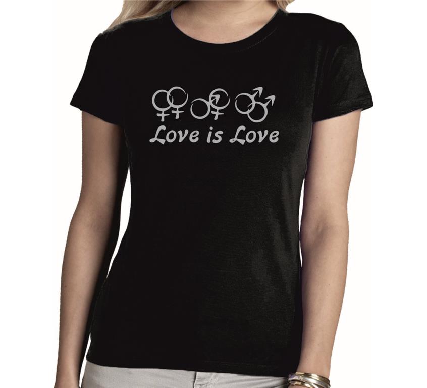 Ženska majica LOVE IS LOVE