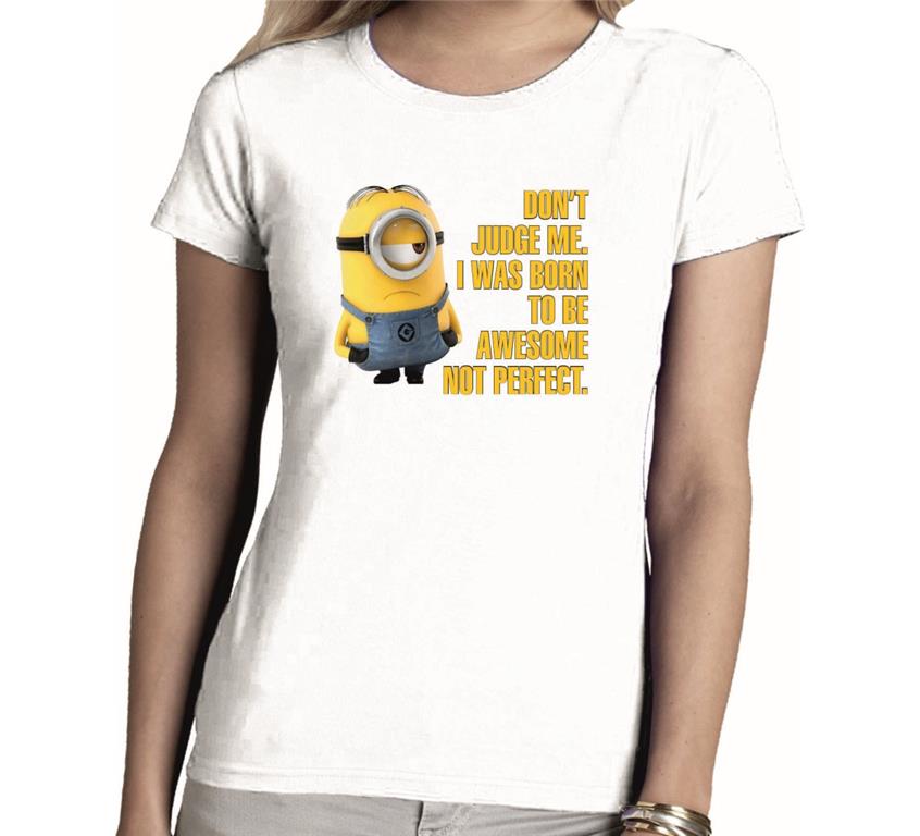 Ženska majica MINIONS AWESOME