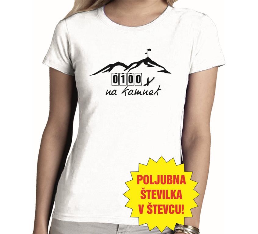 Ženska majica 100x NA KAMNEK