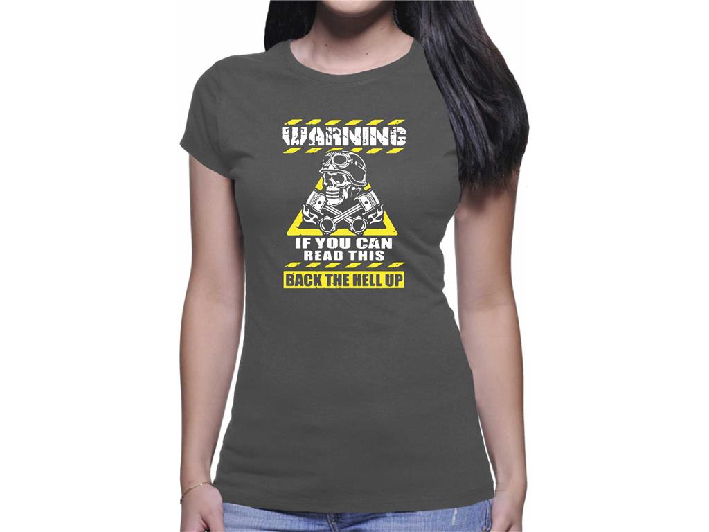 Ženska majica BACK THE HELL UP