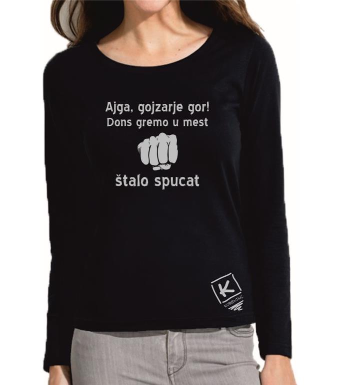 Ž. majica dolg rokav ŠTALO SPUCAT