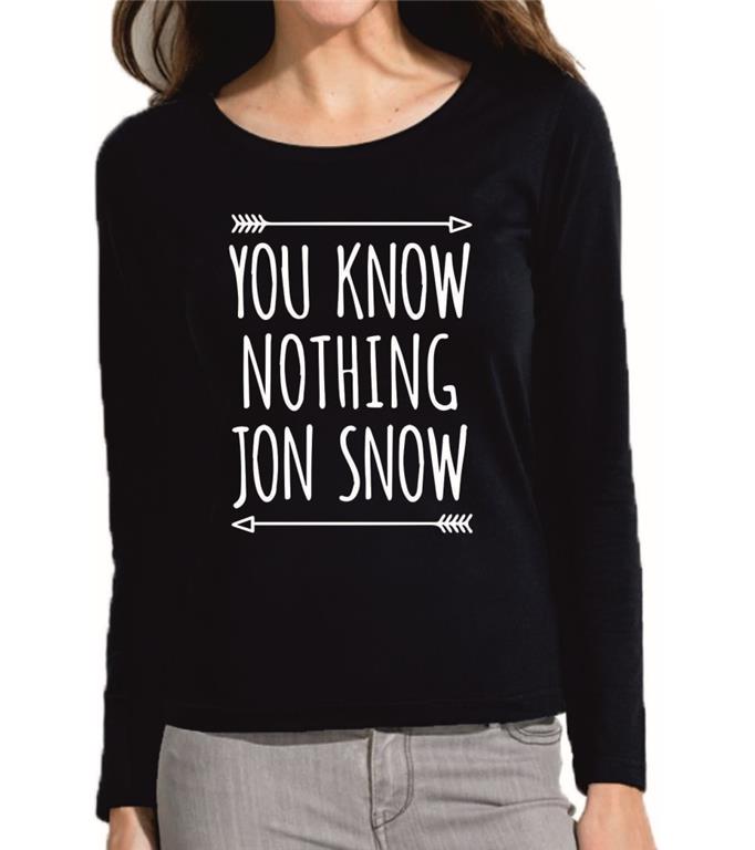 Ž. majica dolg rokav JON SNOW