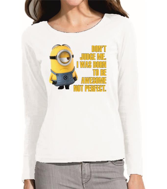 Ž. majica d.rok. MINIONS AWESOME
