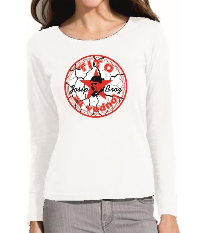 Ž. majica d.rok. TITO ZA VEDNO
