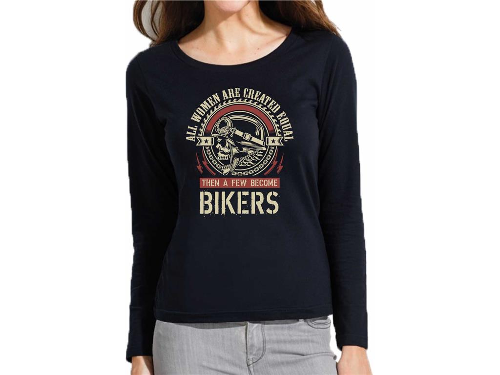 Ženska majica A FEW BECOME BIKERS