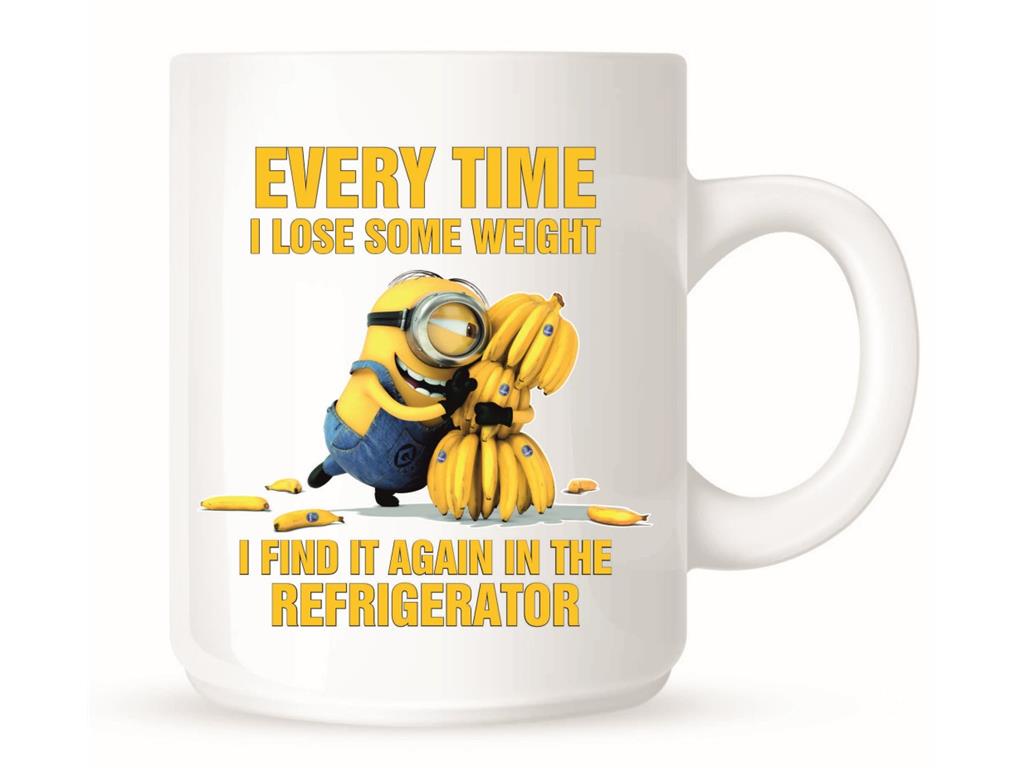 Lonček MINIONS LOSE WEIGHT