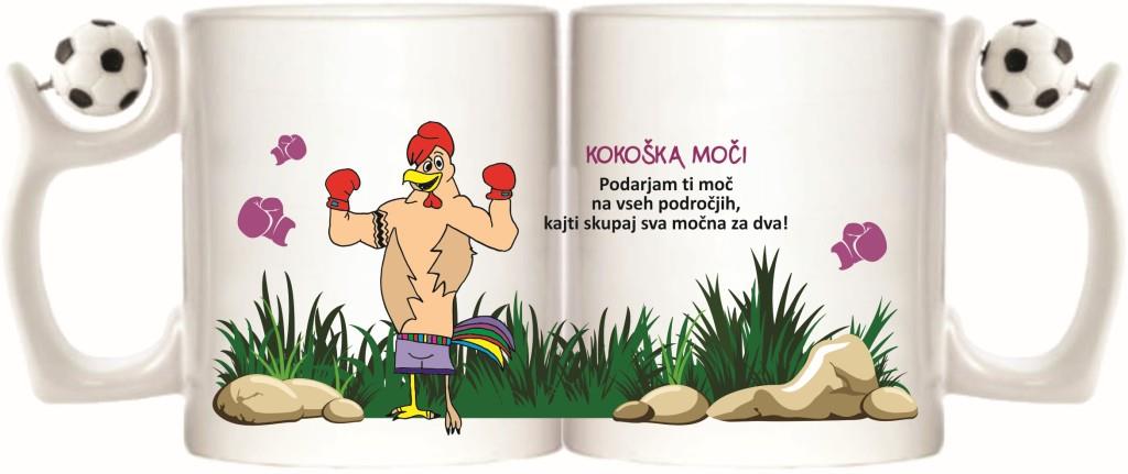 Lonček bel KOKOŠKA MOČI