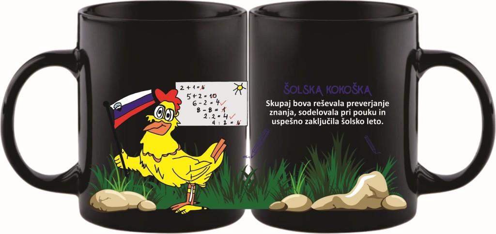 Lonček črn ŠOLSKA KOKOŠKA